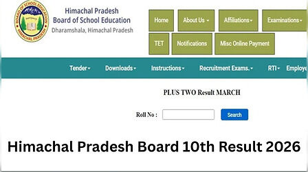 HPBOSE Himachal Pradesh Board 10th Result 2026 Released: जारी हुआ हिमाचल प्रदेश बोर्ड 10वीं का रिजल्ट, रोल नंबर वाइज करें चेक