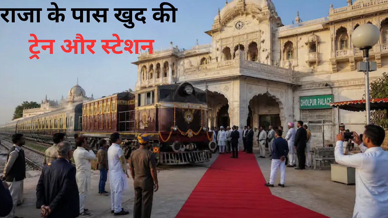 भारत के इस राजा के पास थी खुद की ट्रेन और रेलवे स्टेशन, दरवाजे तक ...