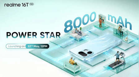 8000mAh बैटरी के साथ धमाका करेगा Realme 16T 5G, लॉन्च डेट हुई कन्फर्म