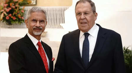India Russia: जयशंकर ने रूस के विदेश मंत्री लावरोव से की वार्ता, व्यापार व भू-राजनीतिक मुद्दों पर चर्चा हुई