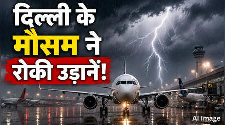 दिल्ली में 98 Kmph के आंधी-तूफान से बिगड़ा फ्लाइट शेड्यूल, 500 से अधिक उड़ानें प्रभावित