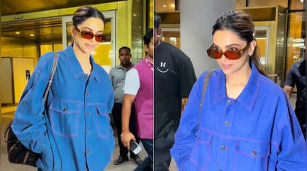 King की शूटिंग कर मुंबई लौटीं Deepika Padukone, दूसरी प्रेग्नेंसी में खिला-खिला दिखा चेहरा