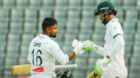 BAN vs PAK 2nd Test Day 1: लिटन दास का शतक, पहली पारी में 278 रन पर सिमटा बांग्लादेश