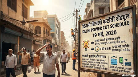 कल का पावरकट (Power Cut 19 May 2026): द्वारका, जनकपुरी, नजफगढ़, खानपुर, पालम सहित कई इलाकों में घंटों नहीं आएगी बिजली, देखें पूरा शेड्यूल