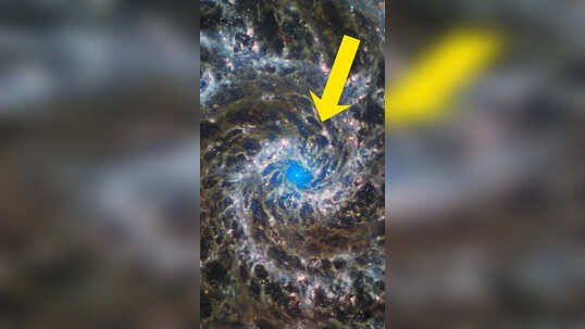 अंतरिक्ष में कहा उठा 'बवंडर?', NASA ने कैद की डरावनी तस्वीर
