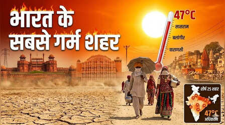 Heatwave: दुनिया के 25 सबसे गर्म शहरों में 24 भारत के, एक शहर पड़ोसी देश का
