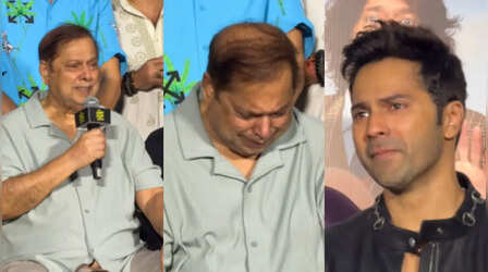 Hai Jawani To Ishq Hona Hai के ट्रेलर लॉन्च इवेंट में रोए Varun Dhawan और David Dhawan, क्या है माजरा?