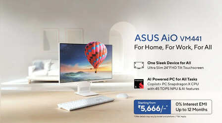 Asus ने भारत में लॉन्च किया ऑल-इन-वन डेस्कटॉप पीसी, मिलेगा स्नैपड्रैगन प्रोसेसर