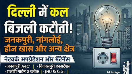 कल का पावरकट (Power Cut 27 May 2026): जनकपुरी, राजौरी गार्डन और नांगलोई सहित कई इलाकों में कल घंटों बत्ती गुल रहेगी, देखें पूरा शेड्यूल