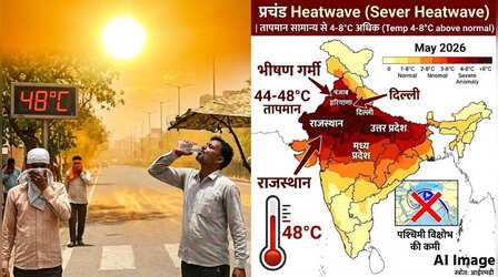 Heat Score: दिन में प्रचंड धूप और Heatwave, सूर्यास्त के बाद 'तंदूरी नाइट्स'