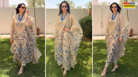 पाकिस्तान से आया Sania Mirza का ईद का कुर्ता, ऑर्गेंजा के जोड़े में लगीं प्यारी, हजारों में है कीमत