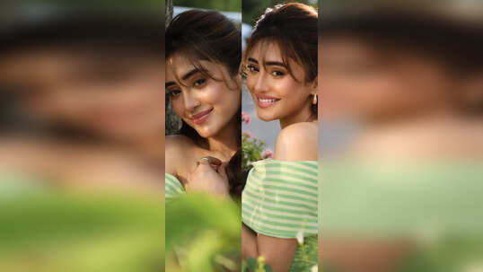 क्यूटनेस का पिटारा लगीं Shivangi Joshi, फटी हुई जींस में दिए पोज