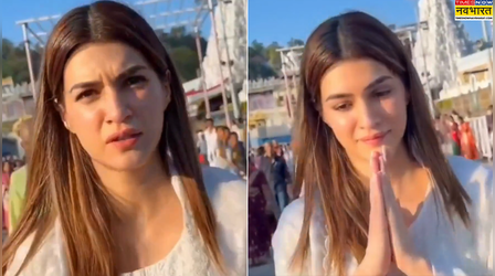 Cocktail 2 की रिलीज से पहले तिरुमाला पहुंचीं Kriti Sanon, सादगी ने लोगों को बनाया दीवाना