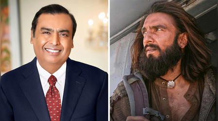 Ranveer Singh स्टारर 'धुरंधर' के दोनों पार्ट्स की कमाई देख गदगद हुए Mukesh Ambani, कही ये बात