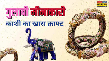 Gulabi Meenakari: कला फारसी पहचान बनारसी, काशी की कारीगरी का नायाब नमूना है गुलाबी मीनाकारी