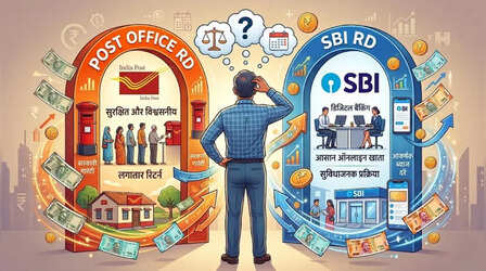 Post Office RD vs SBI RD: हर महीने 10,000 जमा करने पर 5 साल बाद कहां मिलेगा ज्यादा पैसा?