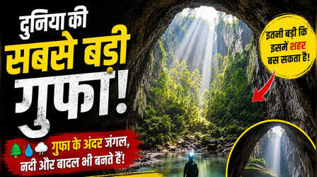 इस गुफा में बनते हैं बादल, अंदर बसा है एक छोटा सा जंगल, Photos में देखें कैसी दिखती है दुनिया की सबसे बड़ी गुफा