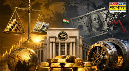 Gold vs USD : 74% देशों को डॉलर डूबने का डर! 3 साल में RBI ने पलटा खेल, 77% गोल्ड आया घर