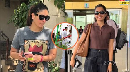 Stars Spotted Today: 'वेलकम टू द जंगल' की रिलीज पहले वैष्णो देवी पहुंचे अक्षय कुमार, कूल लुक में नजर आईं करीना-रश्मिका