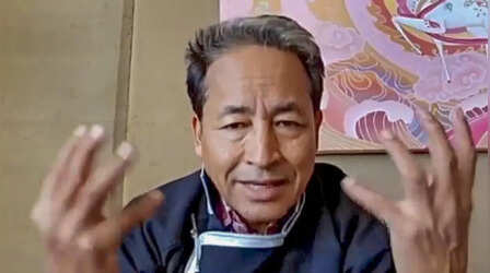 'वांगचुक अपनी निजी हैसियत से CJP के प्रदर्शन में हुए शामिल', जलवायु कार्यकर्ता के बचाव में उतरे लद्दाख के नेता