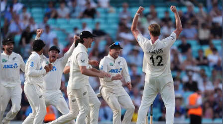 ENG vs NZ 2nd Test Day 4 Highlights: रोमांचक मोड़ पर दूसरा टेस्ट, न्यूजीलैंड जीत से 5 विकेट और इंग्लैंड 281 रन दूर
