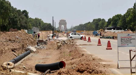 Delhi News: शुरू हो गया सेंट्रल विस्टा मेट्रो कॉरिडोर का काम, इन इलाकों में लग सकता है जाम