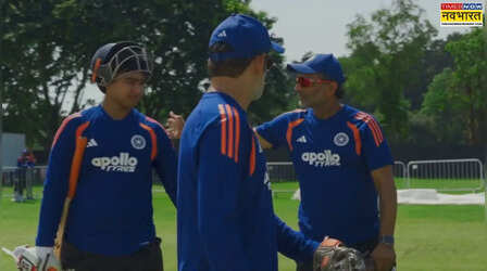 भारतीय टीम के नेट्स पर पहली बार हुई वैभव सूर्यवंशी की एंट्री, BCCI ने खुद शेयर किया Video