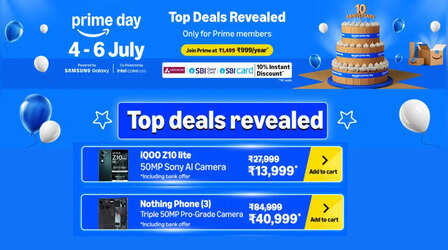 Amazon Prime Day 2026: 40 हजार में मिलेगा 85 हजार वाला फोन, देखें पूरी लिस्ट