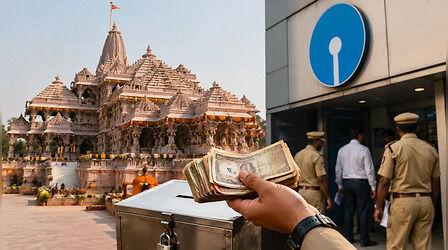 Ram Mandir Donation Row: बैंक रिकॉर्ड से खुलेंगे सारे राज! SBI बैंक पहुंची पुलिस; अकाउंट डिटेल की हो रही जांच