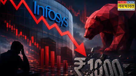 6 साल में पहली बार ₹1000 के नीचे Infosys! AI के दबदबे से आया संकट; ₹4.37 लाख करोड़ साफ