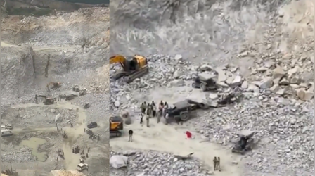 बेंगलुरु में बड़ा हादसा, बिहार के सात मजदूरों की दर्दनाक मौत, पत्थर के खदान में गिरी विशाल चट्टान
