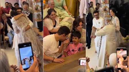 तीसरी बार दूल्हा बन झूमकर नाचे Aamir Khan, शादी होते ही पत्नी Gauri Spratt को लगाया गले
