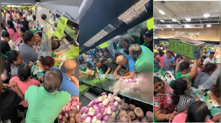 Viral Video: न्यू जर्सी में खुला नया भारतीय स्टोर,सस्ती सब्जियों के लिए आपस में भिड़ गए लोग, देखें चौंकाने वाला नजारा