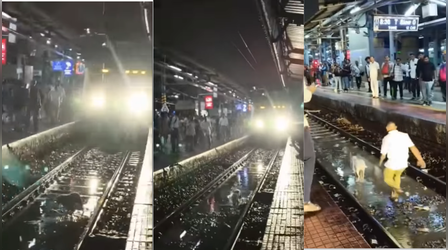 Viral Video: मुंबई लोकल ट्रेन के सामने आ गया कुत्ता, फिर लोको पायलट ने जो किया उसने महफिल लूट ली