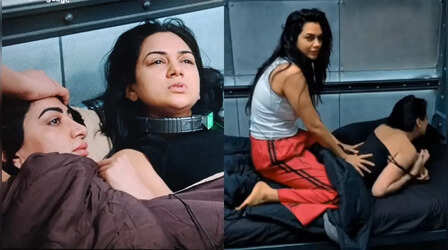 Lock Upp 2 में अश्लीलता, Akanksha Chamola ने पामेला को दी मसाज-किया Kiss; ट्रोलर्स बोले, 'दोनों लेस्बियन'