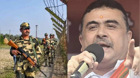 शुभेंदु ने पूरा किया 'वादा', अब तक BSF को सौंपी 1014.75 एकड़ जमीन, बांग्लादेश की सीमा पर तेज होगा फेंसिंग का काम