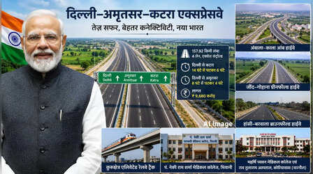 आज देश को मिलेंगे कई राष्ट्रीय राजमार्ग, Delhi Amritsar Katra Expressway का उद्घाटन भी करेंगे PM Modi