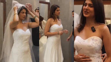 Jennifer Winget की शादी का पहला वीडियो हुआ Leak, व्हाइट गाउन में दुल्हन बनीं एक्ट्रेस; दिखीं नर्वस