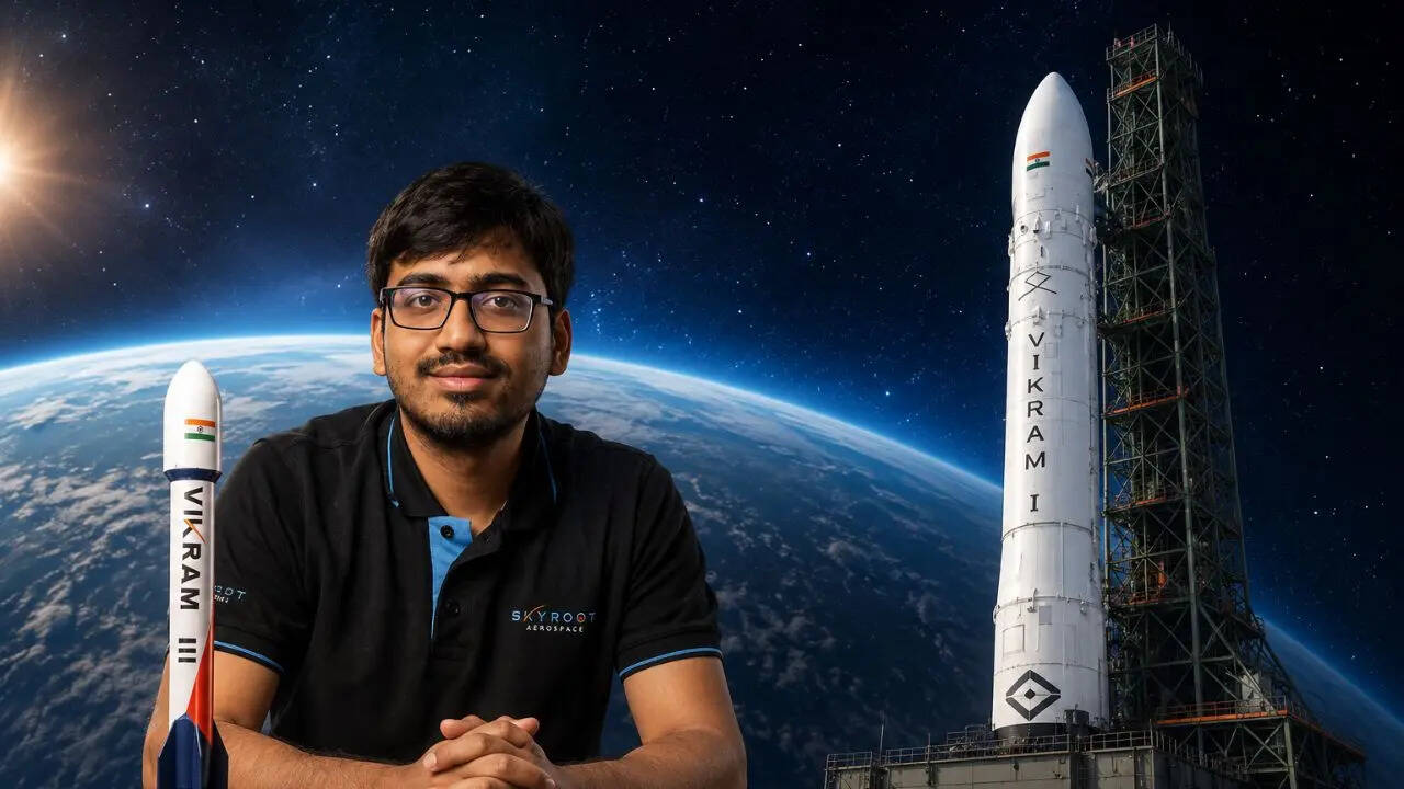 pawan kumar chandana skyroot aerospace vikram 1 rocket launch failed maths beats spacex elon musk