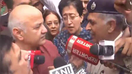 CJP के संसद मार्च में पहुंचे मनीष सिसोदिया, संजय सिंह और आतिशी सहित वरिष्ठ AAP नेता