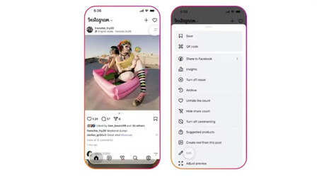 Instagram का नया फीचर: अब पोस्ट करने के बाद भी बदल सकेंगे गाने, नहीं होंगे Likes और Comments गायब