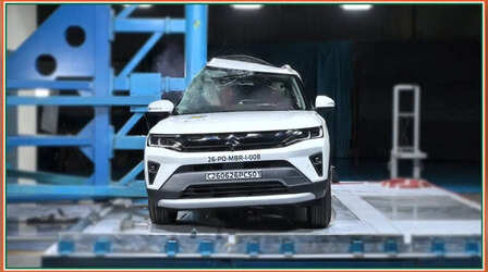 सुरक्षा के मामले में नंबर-1 बनी नई Maruti Brezza Facelift, Bharat NCAP से मिली 5 स्टार रेटिंग