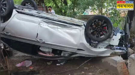 Delhi: वसंत कुंज में नाले में गिरी तेज रफ्तार कार; 20 साल के छात्र की गई जान, युवती घायल