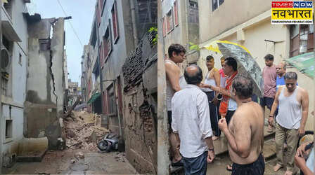 Ahmedabad Rain: 2 घंटे की मूसलाधार बारिश से SG हाईवे डूबा, स्टर्लिंग सोसाइटी में फुटपाथ धंसा; 14 जिलों में भारी बारिश का ऑरेंज अलर्ट