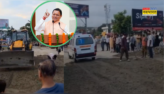 Dehradun News : 12 घंटे में बहाल हुई नंदा चौकी के पास क्षतिग्रस्त सड़क, राहत की सांस ले रहे लोग; एक्शन मोड में CM धामी
