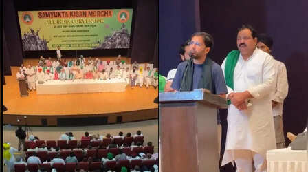 किसान मोर्चा सम्मेलन से CJP के आशुतोष रांका की हुंकार, मोदी सरकार पर बोला तीखा हमला