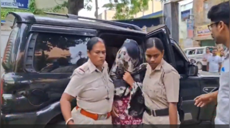 पहले 'आंतकी' प्रेमी चढ़ा STF के हत्थे, फिर प्रेमिका अर्पिता सरकार हुई गिरफ्तार, साहिबगंज में बंदला पुलिस का एक्शन