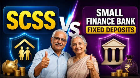 SCSS vs Small Finance Bank FD: सीनियर सिटिजन के लिए कौन-सा ऑप्शन बेहतर, कहां मिलेगा ज्यादा फायदा