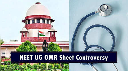 NEET-UG: OMR शीट में गड़बड़ी के आरोपों पर सुप्रीम कोर्ट ने याचिका खारिज की, दिल्ली हाई कोर्ट जाने को कहा