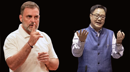 पास होने के तीन साल बाद भी महिला आरक्षण कानून क्यों लागू नहीं हुआ- राहुल गांधी ने किरेन रिजिजू से पीछे तीखे सवाल